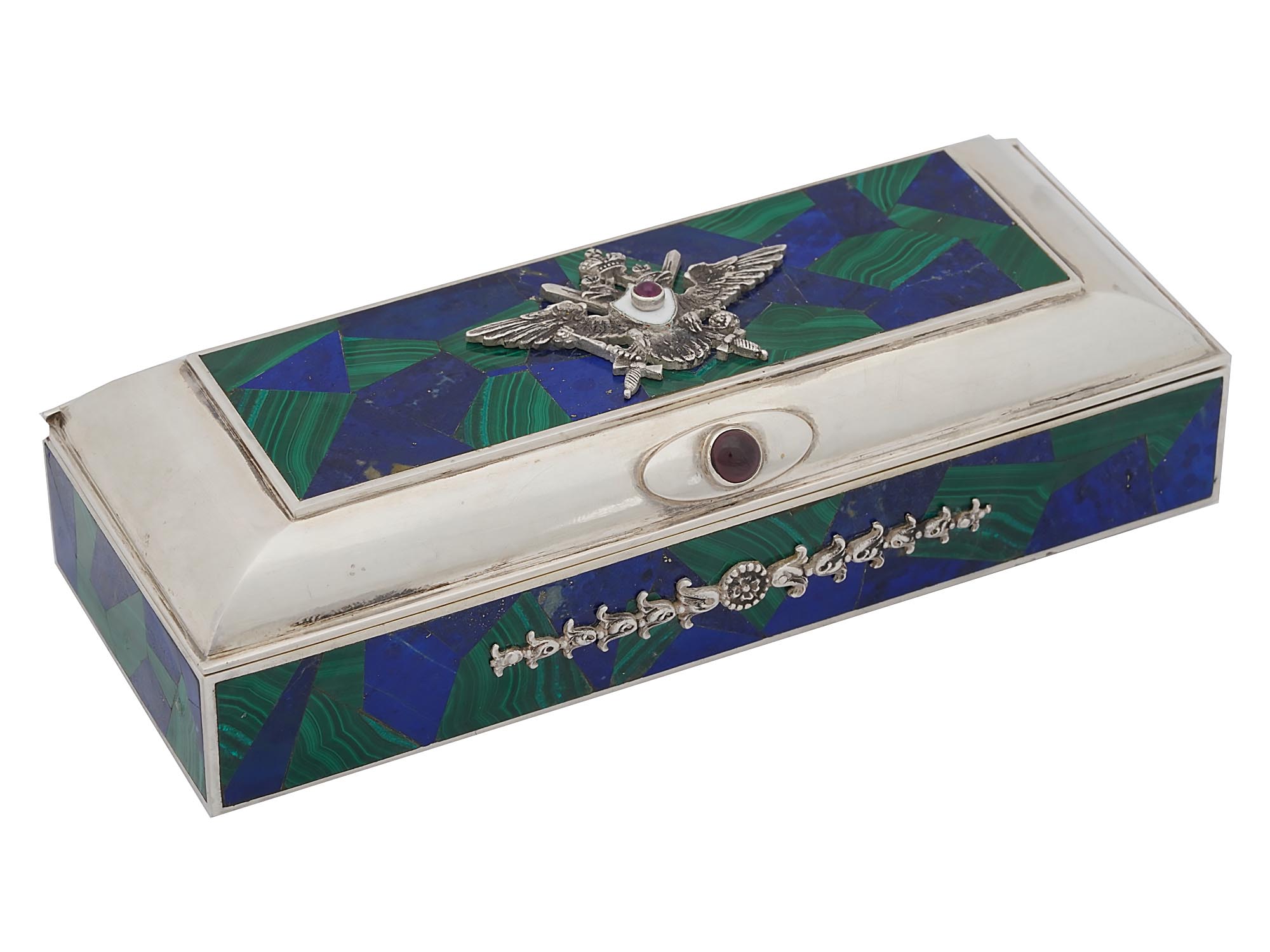 RUSSIAN 88 SILVER IMPERIAL STYLE PRESENTATION BOX PIC-0